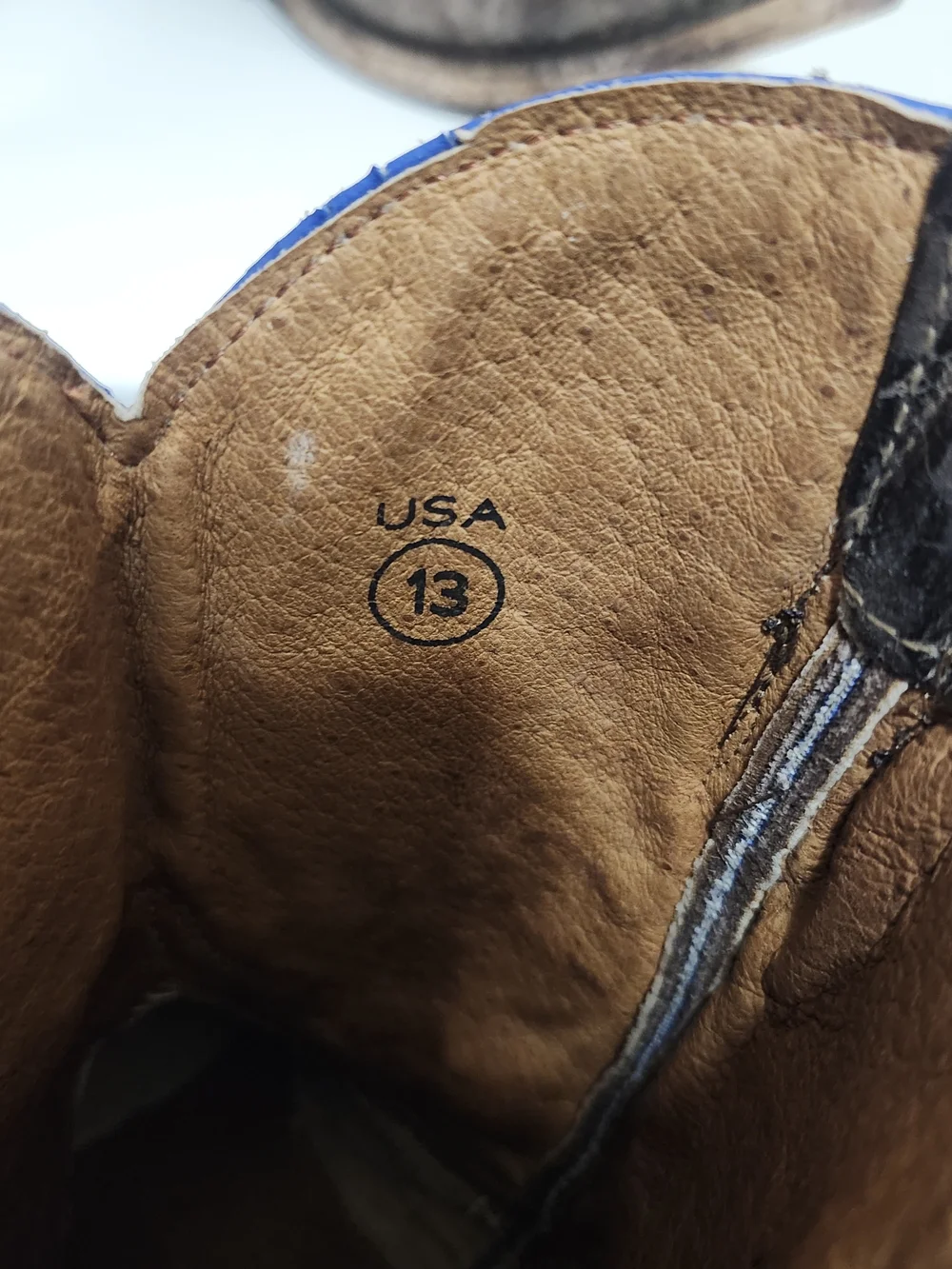 Vaccari Brown Leather Embroidered Western Cowgirl Horse Boots Kids Sz 13